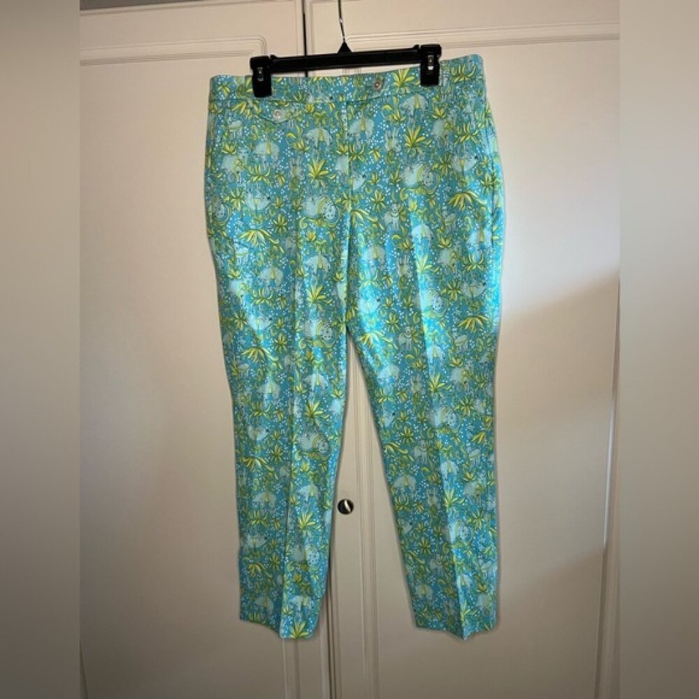 Brooks Brothers Cotton Lamb print Pants